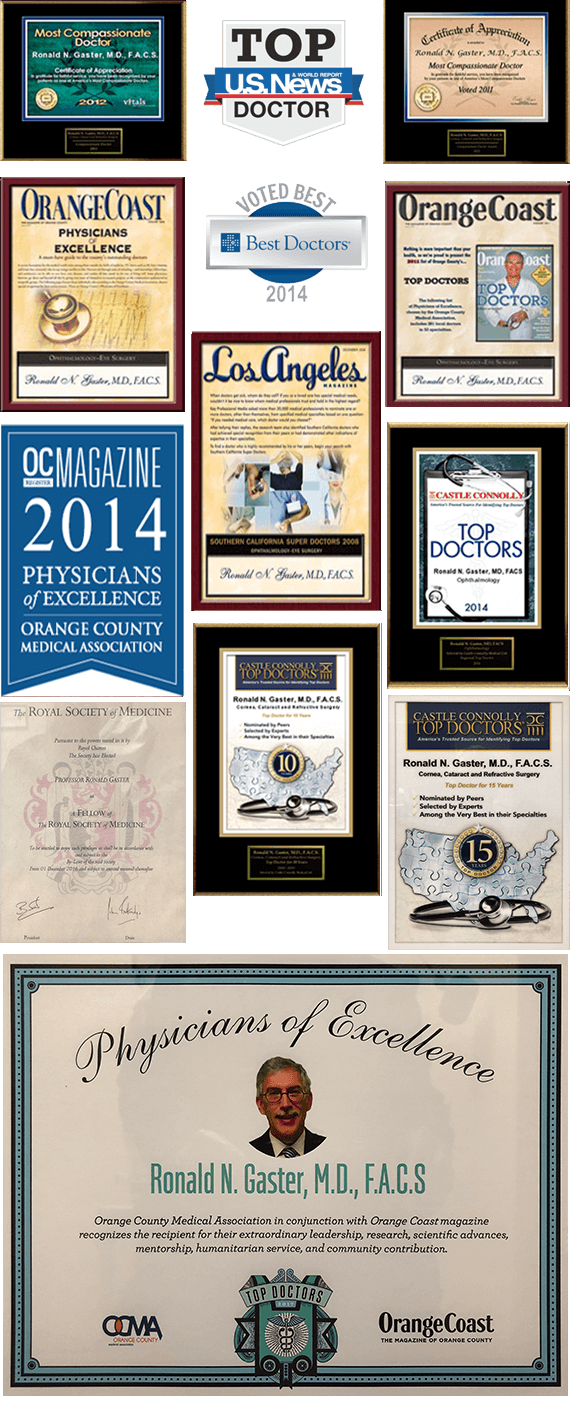 Accolades and Awards Dr. Gaster's Accolades and Awards